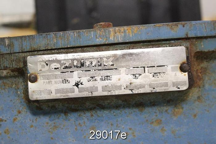 Used KTM 16" Control V-Ball Valve, CF8M Stainless Steel Body #29017