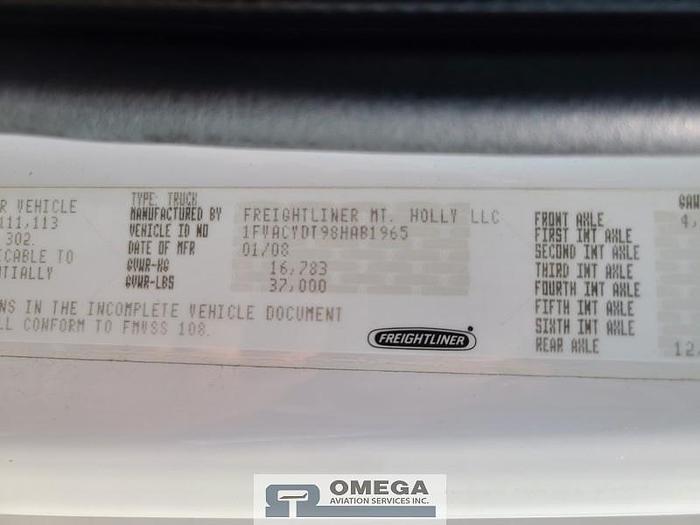 Refurbished Unit #: 17610 - 3,000 Gallon Jet Fuel Truck (2008) Mechanical Meters