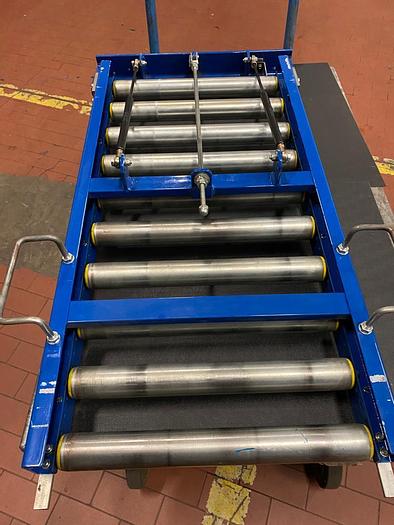 Gebraucht Klapp-Element Durchgangsklappe Overbeck Fördertechnik Rollenbahn