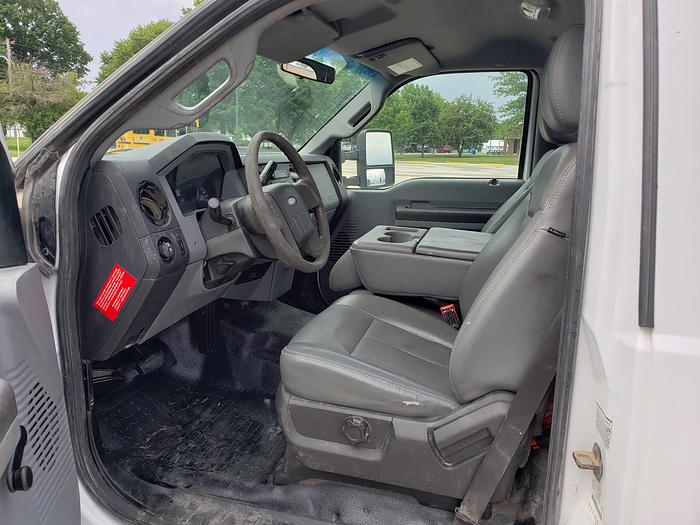 Used LOOK! CLEAN 2011 F550 4X4 HIAB FOLDING CRANE!! BOOM TRUCK F550