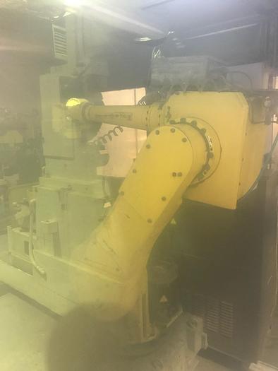 Used ACME/FANUC ROBOTIC POLISHING CELL WITH FANUC M710IB/45 ROBOT