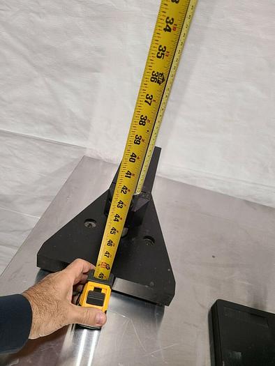 Used Lab Stand Precision for Microscopes Measurement Many Uses 48" High