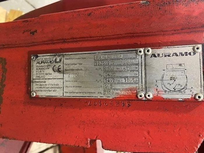 Used BOLZONI RA-450NLE-X 84" DIA. PAPER ROLL CLAMP