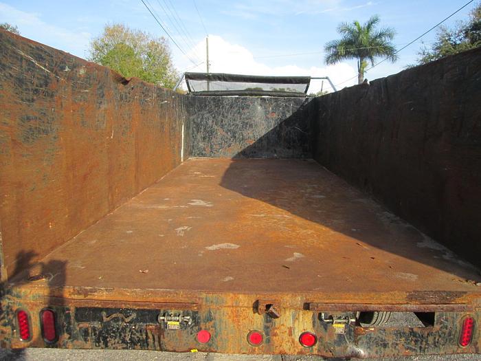 Used 10 Ton Gooseneck Dump Trailer 20' Long X 8' wide