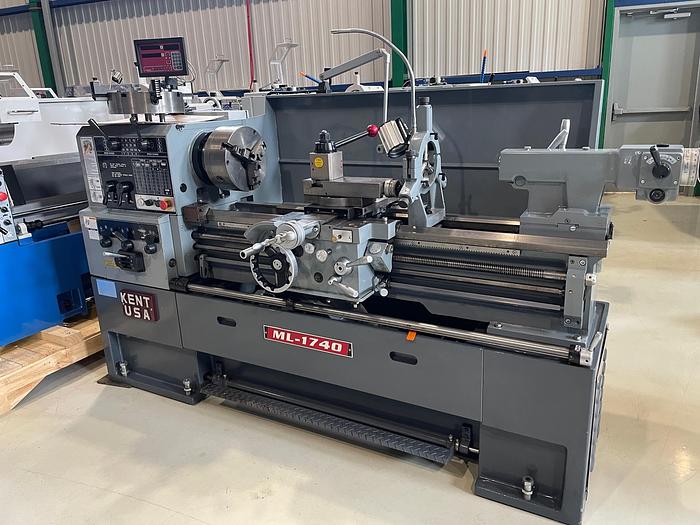 Used KENT 17" x 40" HIGH PRECISION ENGINE LATHE  -2019