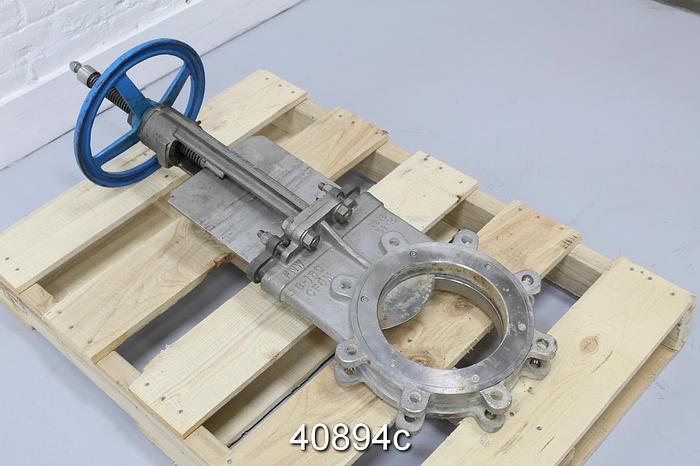 Used 8" FNW Hand Operated Knife Gate Valve #40894