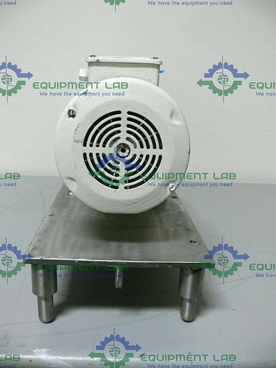 Used Tri-Clover PR25-1 M-TC1-4-SL-S Rotary Lobe Pump w/ Gear Reducer and 1HP Motor