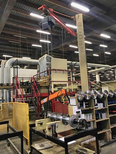 Used Globe Trim saw( equalizer saw ) for plywood