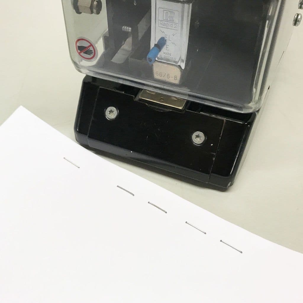 Used Rapid 100E Electric Pad Stapler