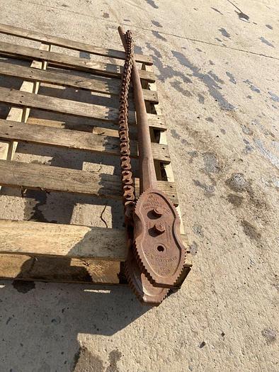 Used J H Williams Vulcan Superior 65" Chain Pipe Wrench