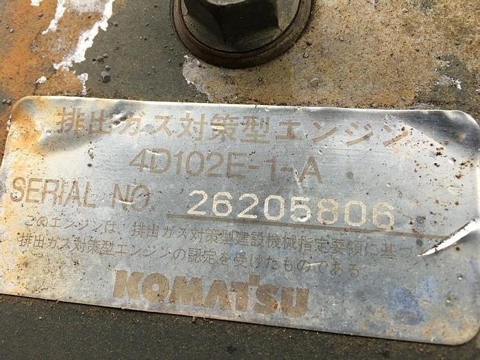 Used KOMATSU 4D102E-1-A