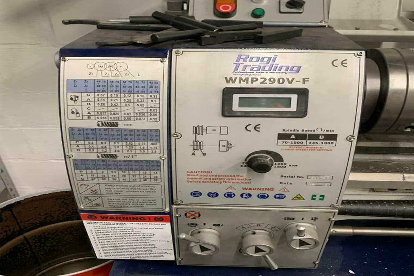 Gebruikt ROGI TRADING WMP 290 V - F