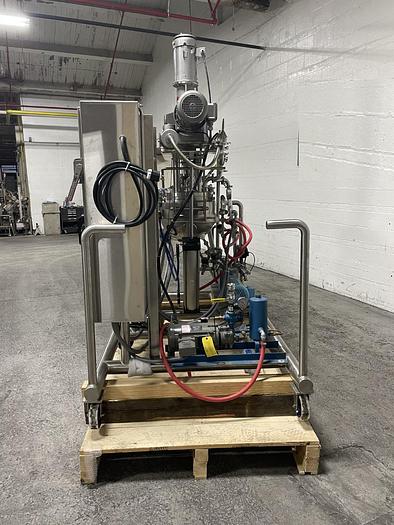 Used 20 LITER LEE TRI-MIX TURBO SHEAR KETTLE - S/S - VACUUM - JACKETED