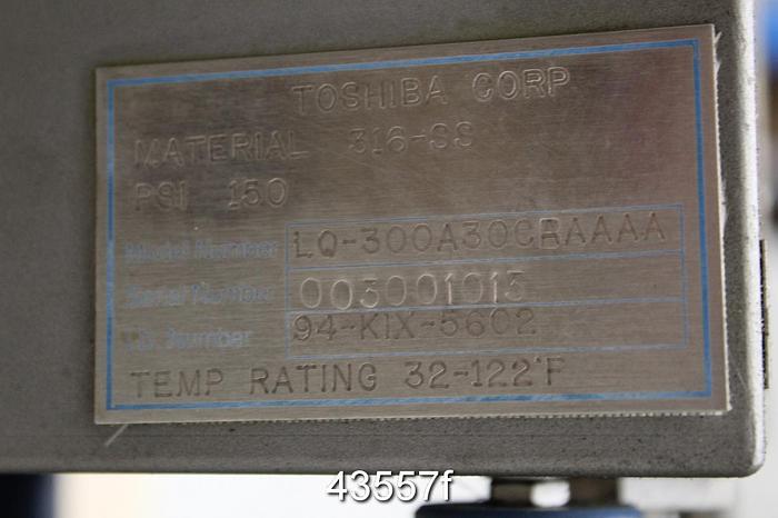 Unused Toshiba LQ300 A300CBAAAA 12" Diameter Density Meter #43557