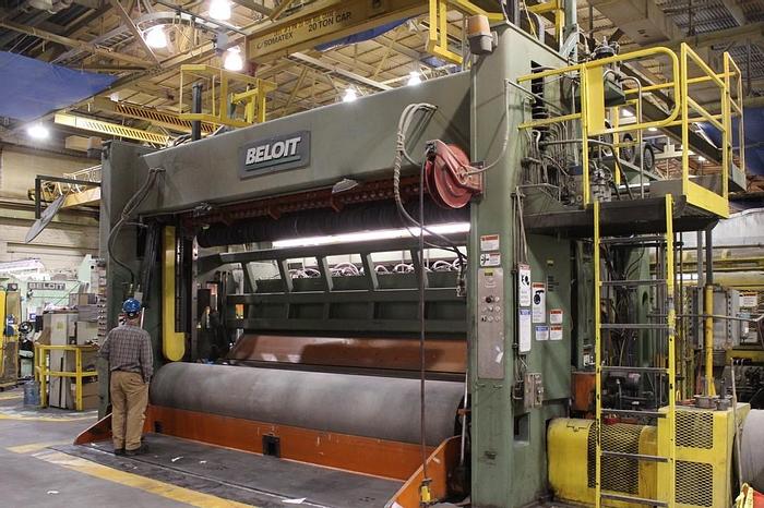 Used 180" (4.57M) BELOIT FOURDRINIER PAPER MACHINE