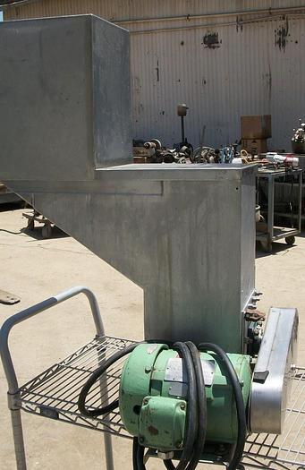 Used Grinder, Lump Breaker, 8" x 60" S/st, Hopper, #S741194