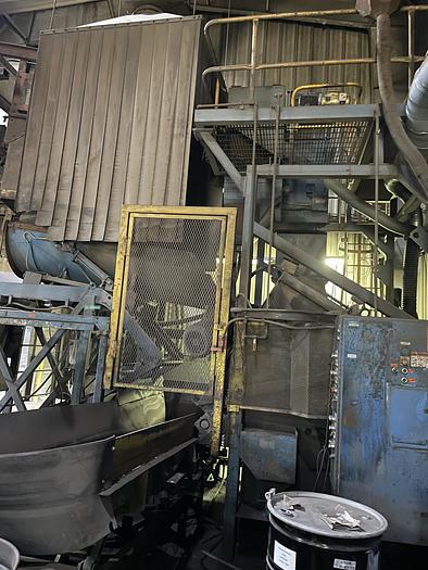 Used JET MT-14 MULTI-TUMBLER SHOT BLAST MACHINE