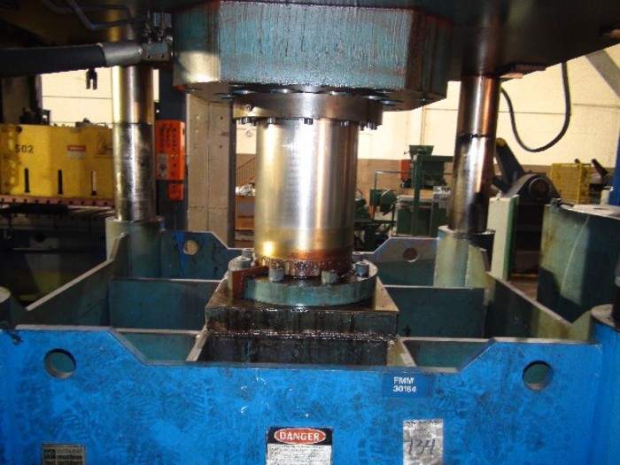 Used 1988 250 ton Greenerd 4-Post Hydraulic Press
