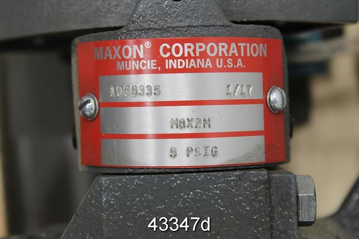Unused Maxon Micro-Ratio M8X2M Butterfly Valve #43347