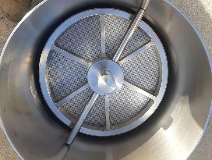 Used Filter, Pressure Leaf, Columbia, Mdl C-12-D-1-316, 316 S/st, VT/HL #S744550