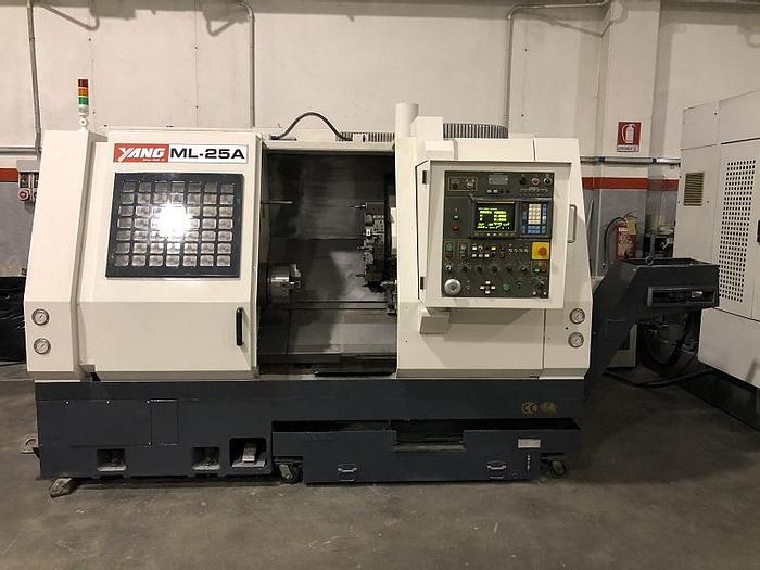 Usato TORNIO YANG ML - 25 A CNC FANUC O - T