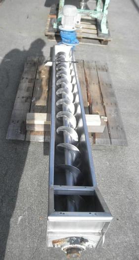 Used Conveyor, Screw, 5" X 76", S/st, 1 HP, Dewatering,Conveyor, Screw, 5" X 76", S/st, 1 HP, Dewatering, #S741500