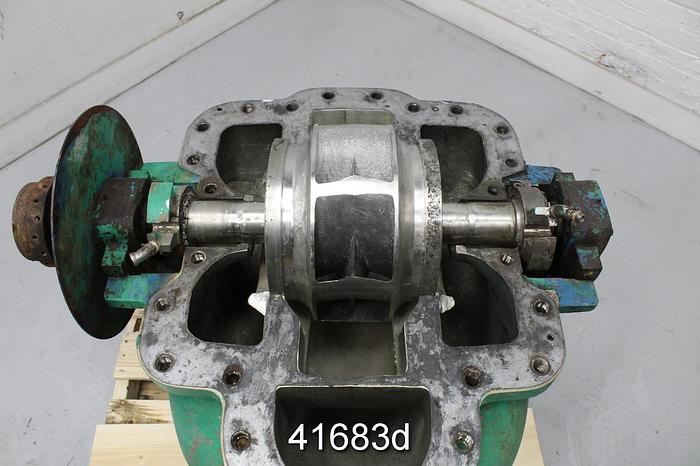 Used Goulds 3410 Split Case Pump 12x14x15, SS Casing #41683
