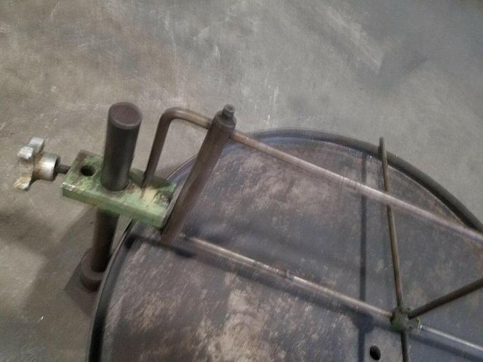 Used 30" Stock Reel Metal Material Strip Payoff Stamping L