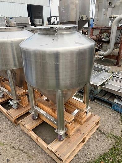Used Stainless Steel Tote Tank