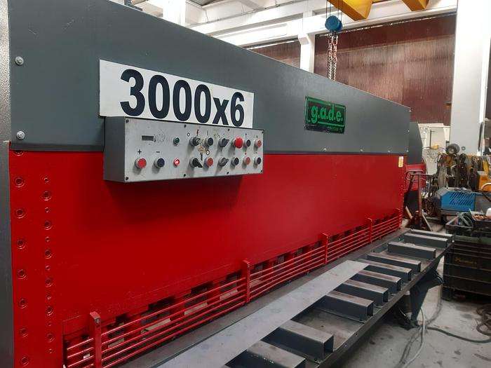 Usato CESOIA GADE IDRAULICA 3000 X 6