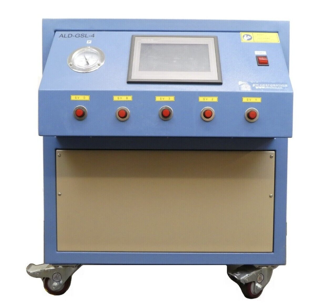 Used MTI Corporation ALD-GSL-4 Multi Channel MFC Gas Delivery System Working Surplus