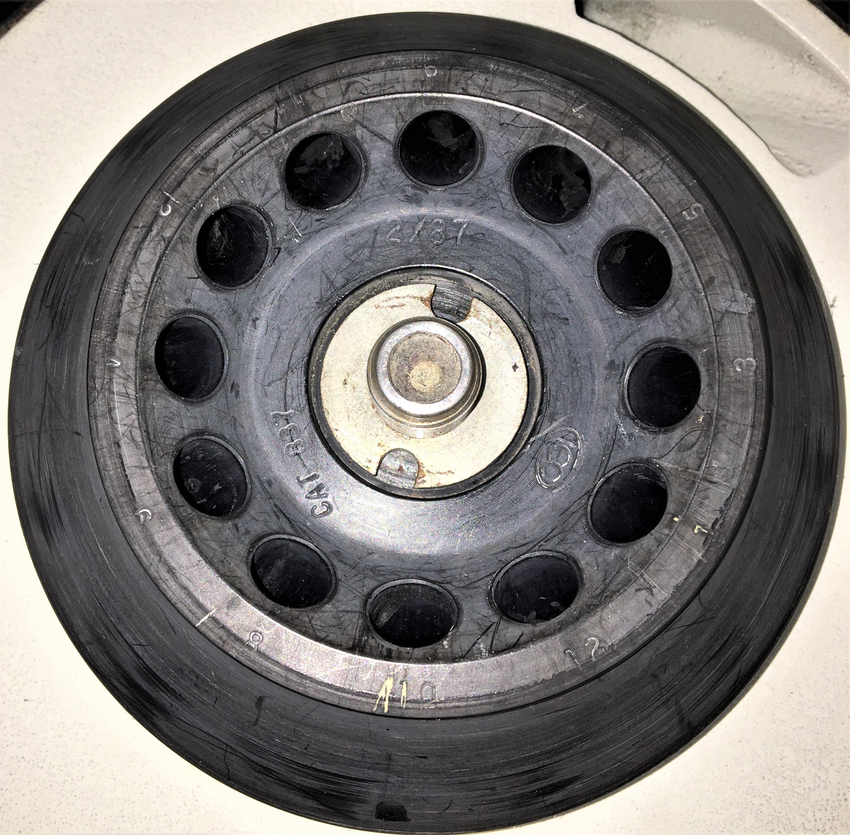 Used IEC Micro-MB Microcentrifuge with IEC 837 Rotor - 12 x 1.5 - 2mL