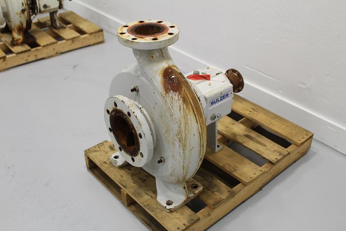 Used Sulzer APT33-4C Pump, Iron Casing, 3-Vane Stainless Impeller #43809
