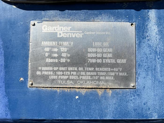 Used 2000 Gardner Denver 2250T