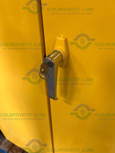 Used Justrite  25602 60 Gallon Flammable Cabinet w/ Soft Close Doors