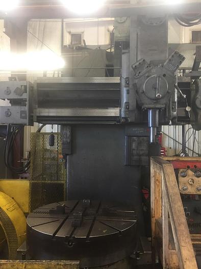 48" Webster Bennett Vertical Turret Lathe, 60" Swing, 60" Under Rail, 196 rpm, 25, Mimic Tracer, ID17496