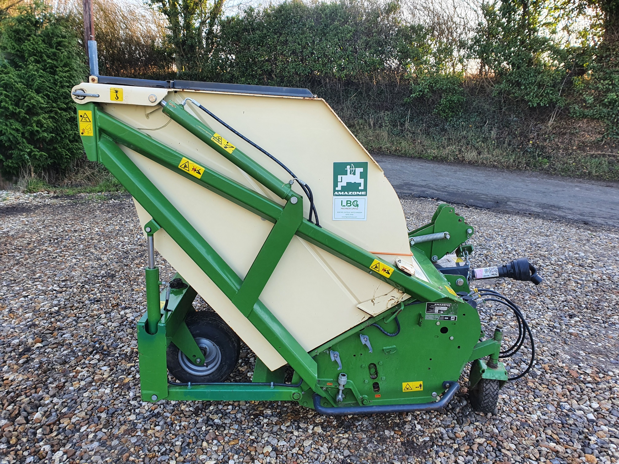 Used Amazone SmartCut GHLT 1500 Flail Mower Collector