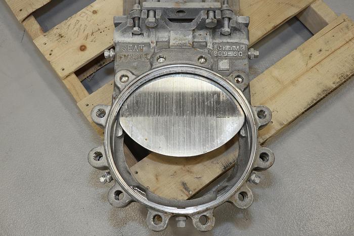 Used Fabri-Valve 12" Air Operated Knife Gate Valve #44172