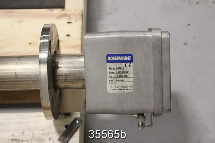 Unused Rosemount Analytical 3000-E Oxygen Analyzer #35565