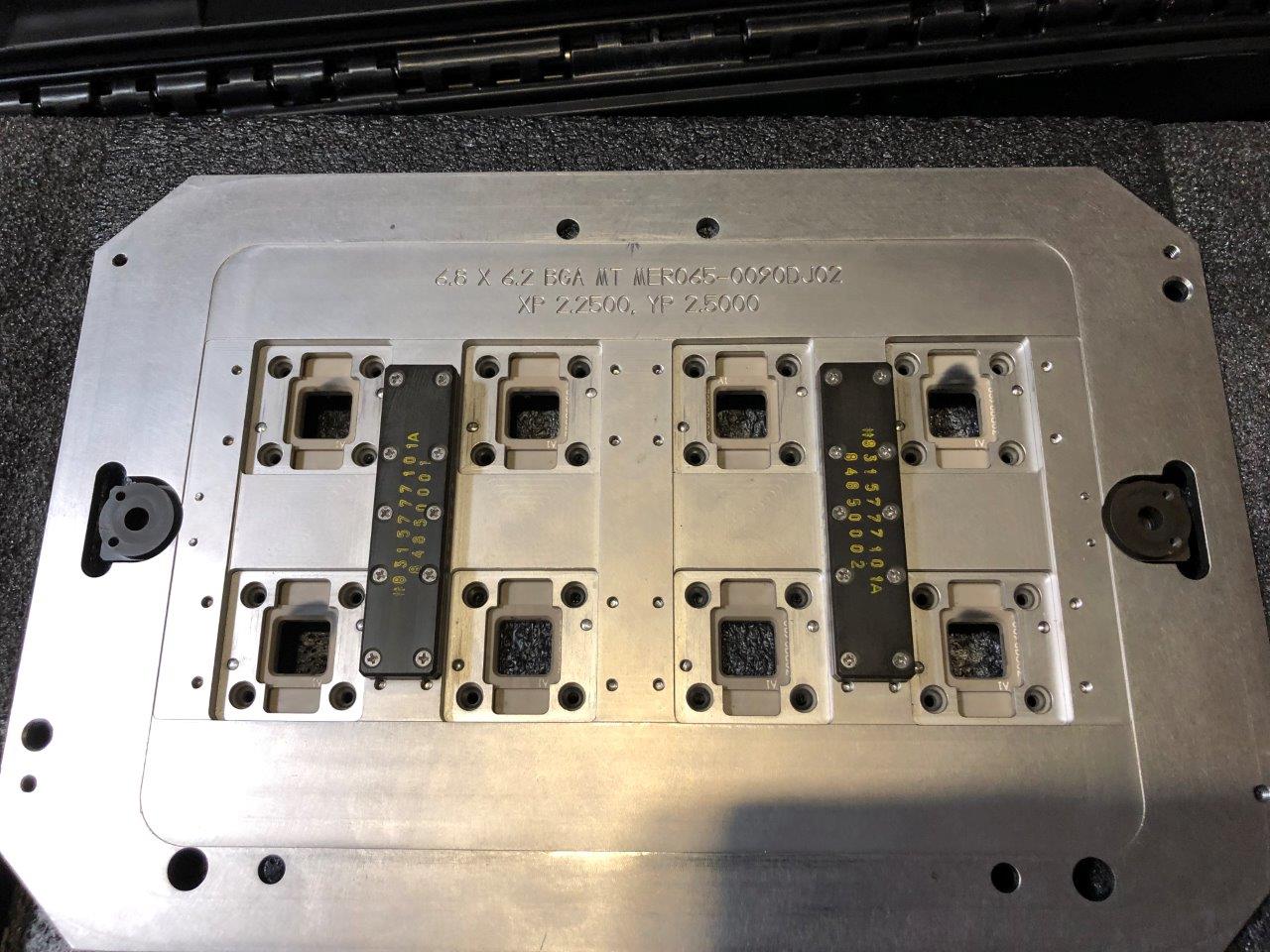 Used DELTA DE8000 6.8 x 6.2 eMGA Test Handler Change Kit