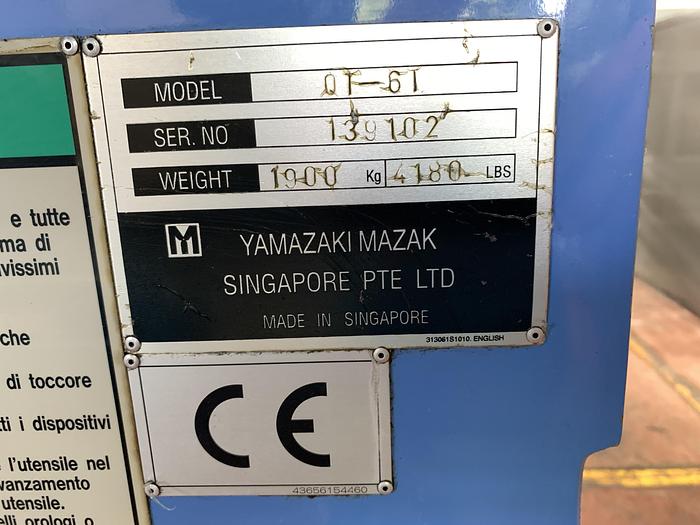 Ottime Tornio Cnc MAZAK QUICK TURN 6T