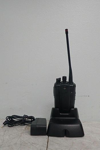 Used Vertex Standard VX-354-G7-5 UHF Two-Way Radio with Charger CD-34 & AC Adapter 788026126651
