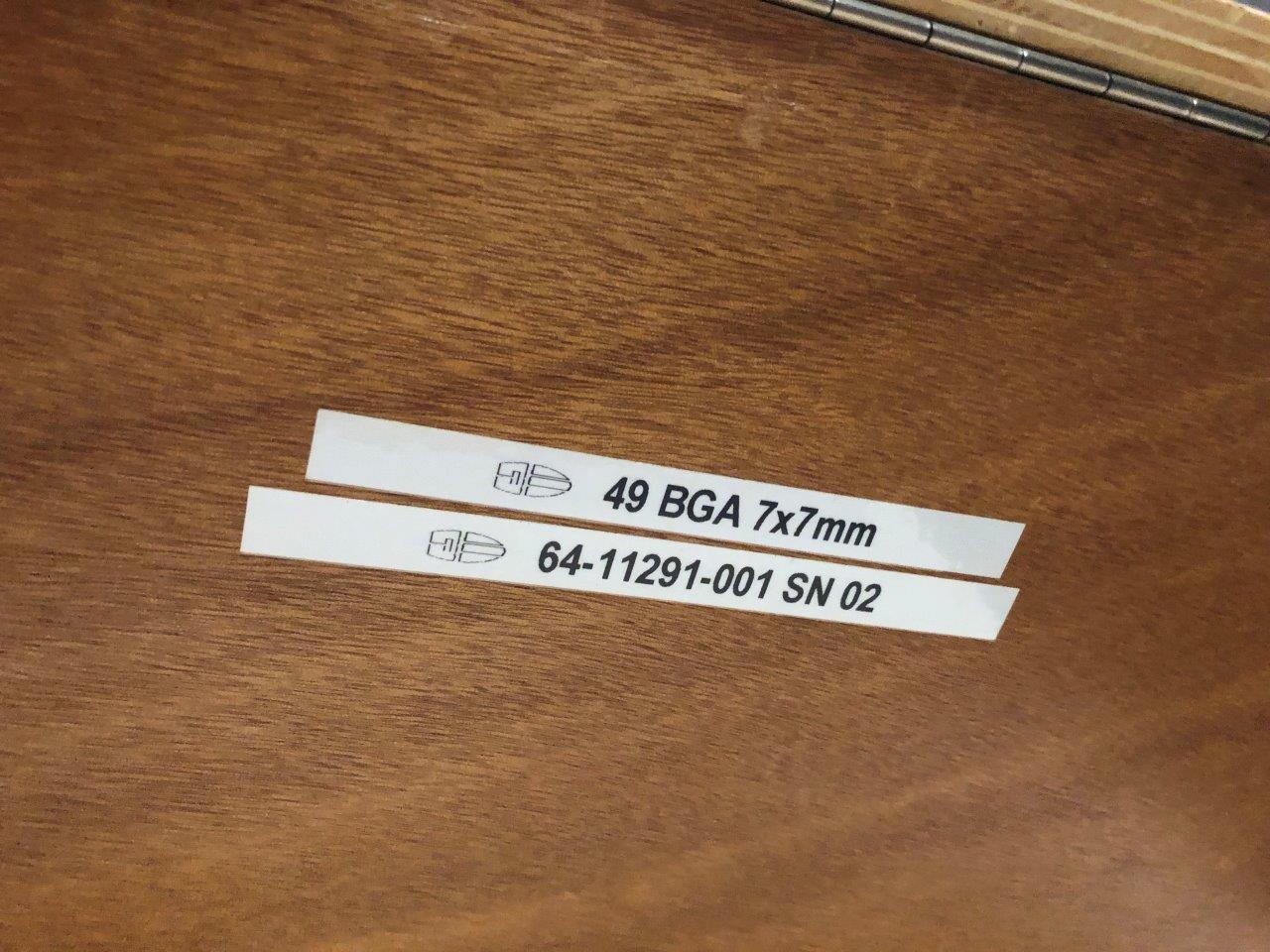 Used MULTITEST MT9510 49 BGA 7x7mm Change Kit