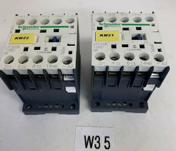Used Schneider Electric Tesys LP1K061OBD Contactor 24V Coil Lot of 2 Fast Shipping!