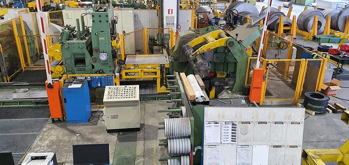 Used GUIDA   750mm x 14mm S.S. Slitting Line (Used) #4362