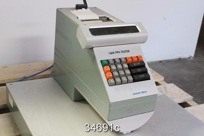Used L & W PPS Roughness Tester, Type 1-2 No. 189 #34691