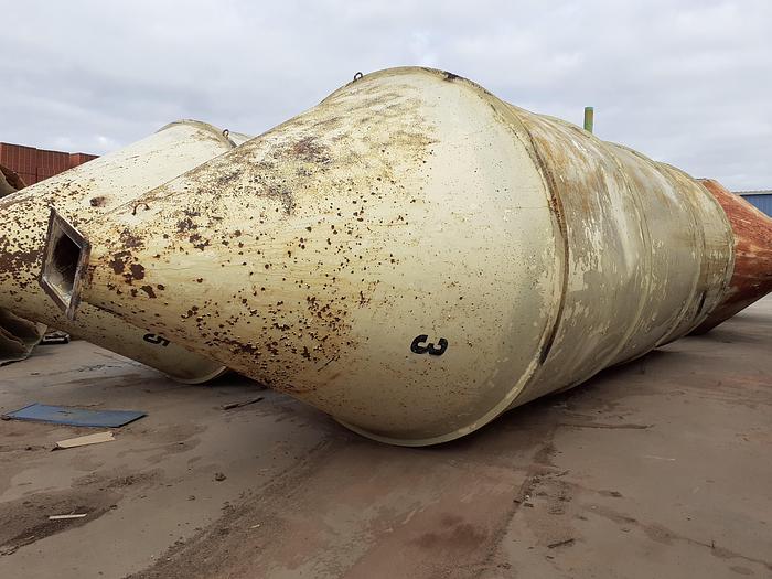 Usado Silos de gesso 50m3