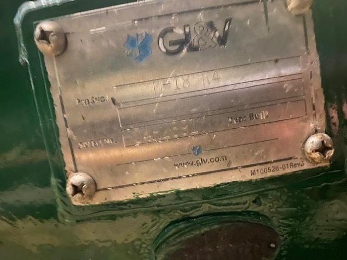 Used GL&V M-18 HORIZONTAL PRESSURE SCREEN S/S  20HP