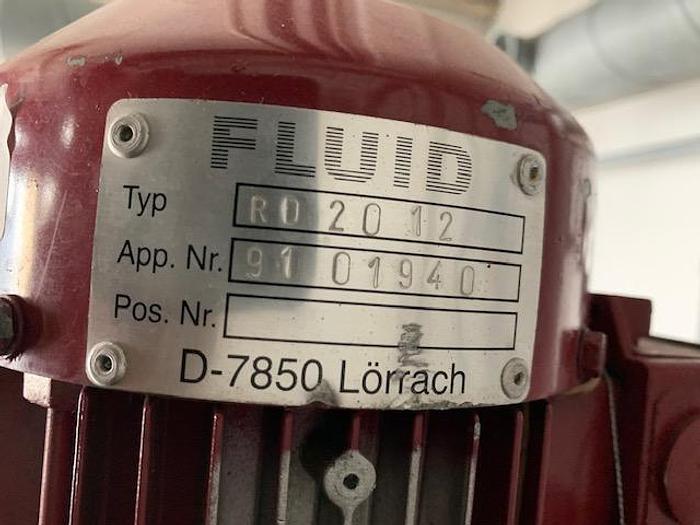 Used 600 liters rustfri procestank