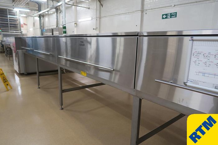 Used Enrobing Line, Cooling Tunnels & Temperers